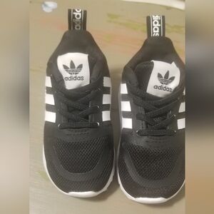 Adidas Multix El Black & White Toddler Sneakers Size 4k